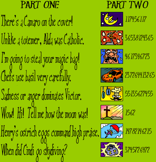 Nonsensical whatchamacallit